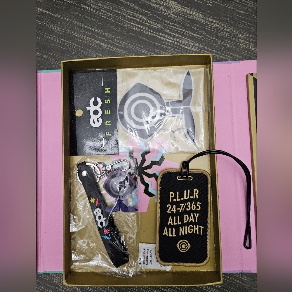 Insomniac EDC Las Vegas festival 2025 souvenir book set. (NO TICKET) - Picture 6 of 7